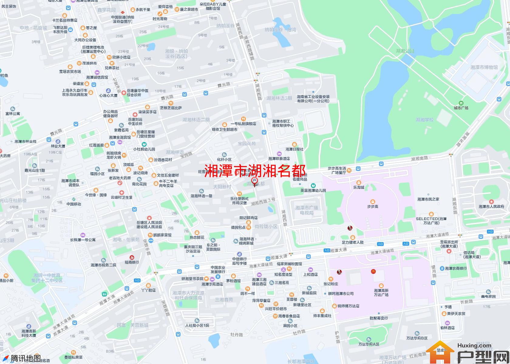 湖湘名都小区 - 户型网