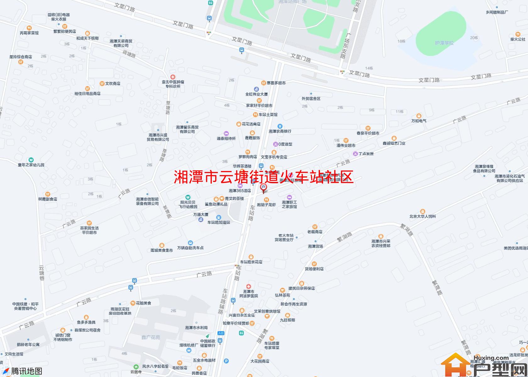 云塘街道火车站社区小区 - 户型网