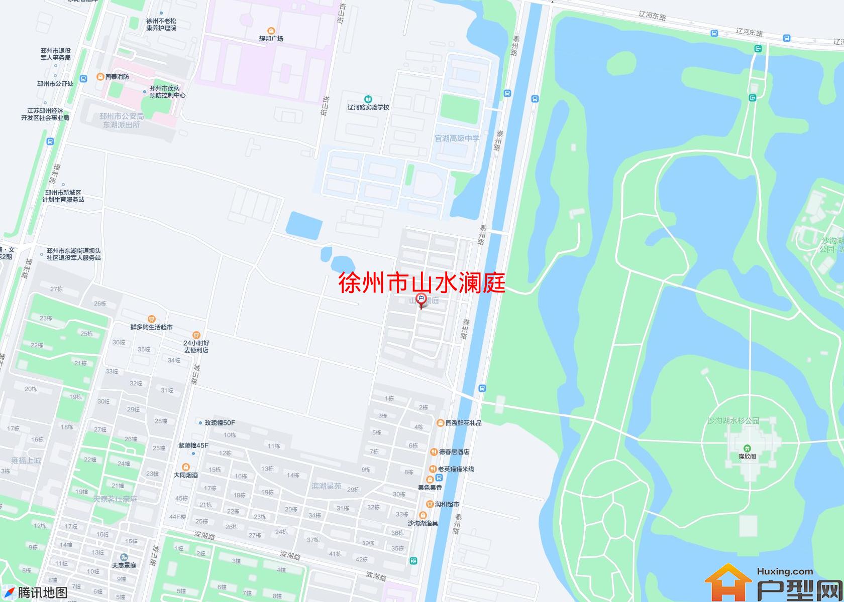 山水澜庭小区 - 户型网