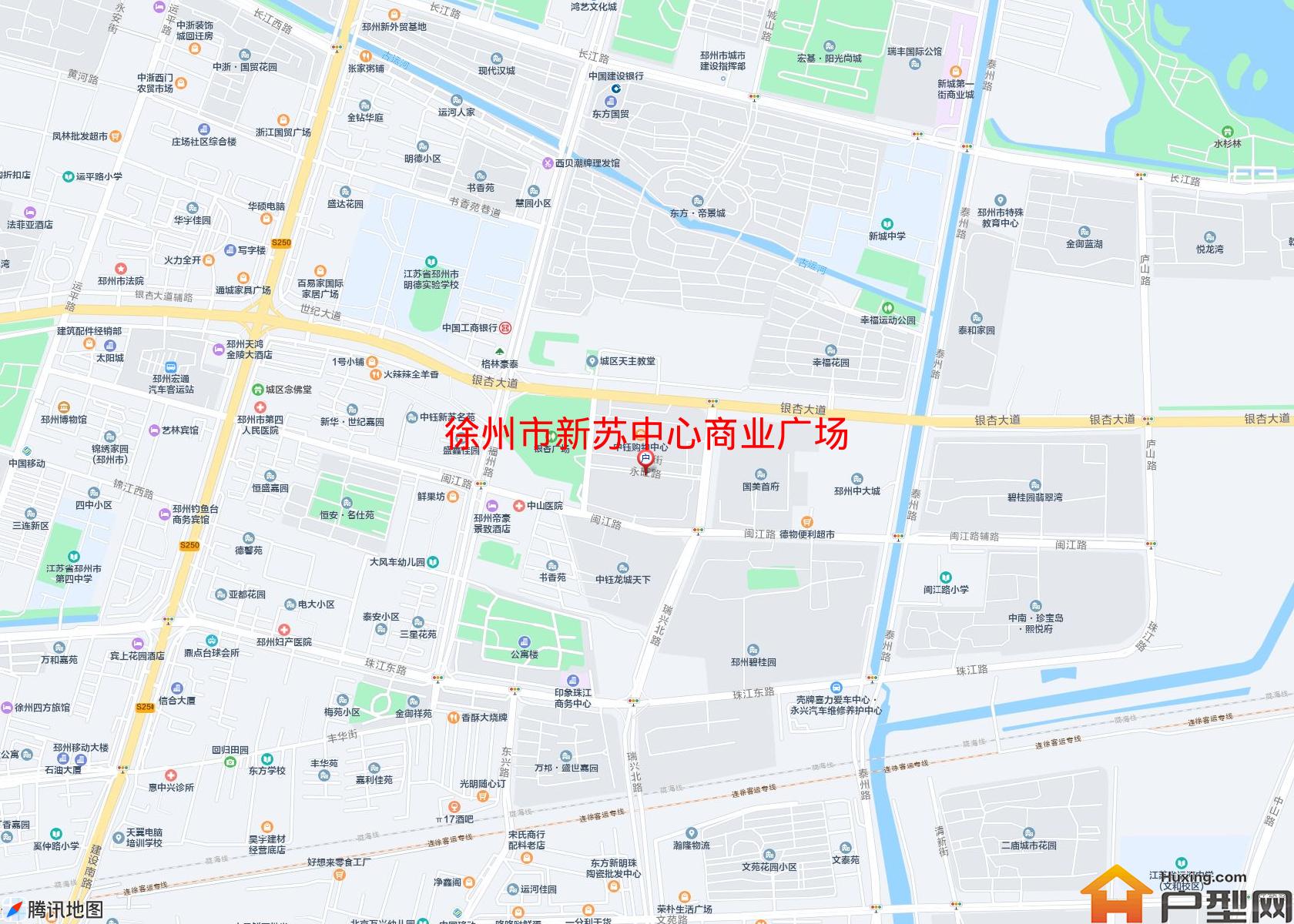 新苏中心商业广场小区 - 户型网