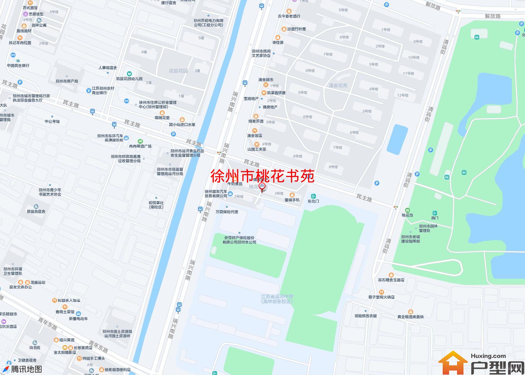 桃花书苑小区 - 户型网