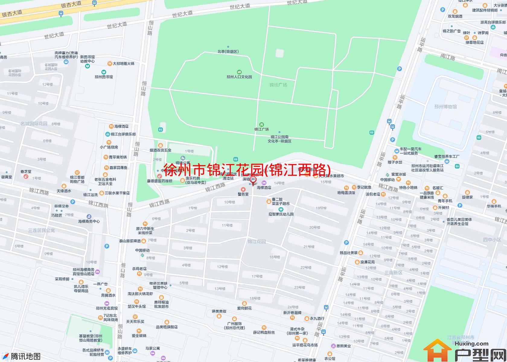 锦江花园(锦江西路)小区 - 户型网