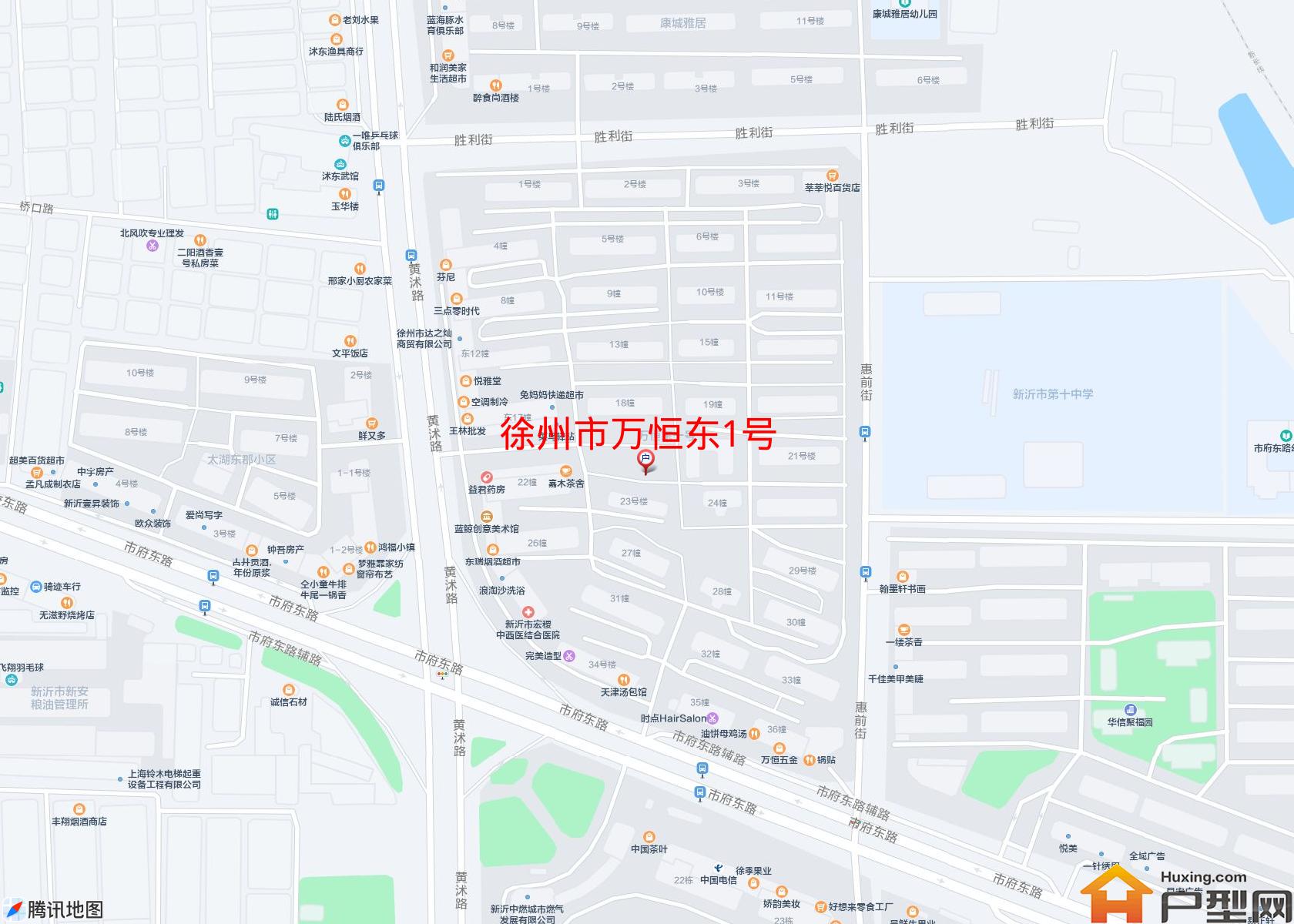 万恒东1号小区 - 户型网
