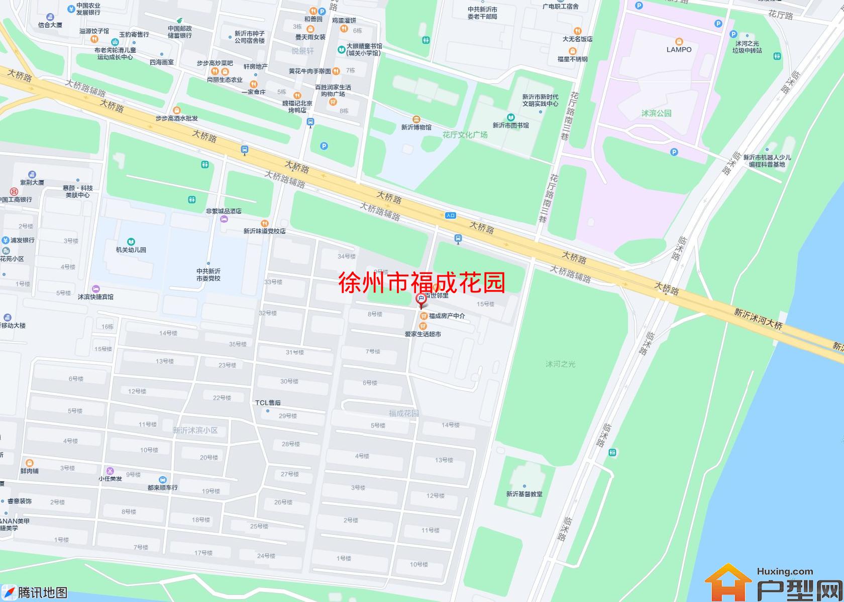 福成花园小区 - 户型网