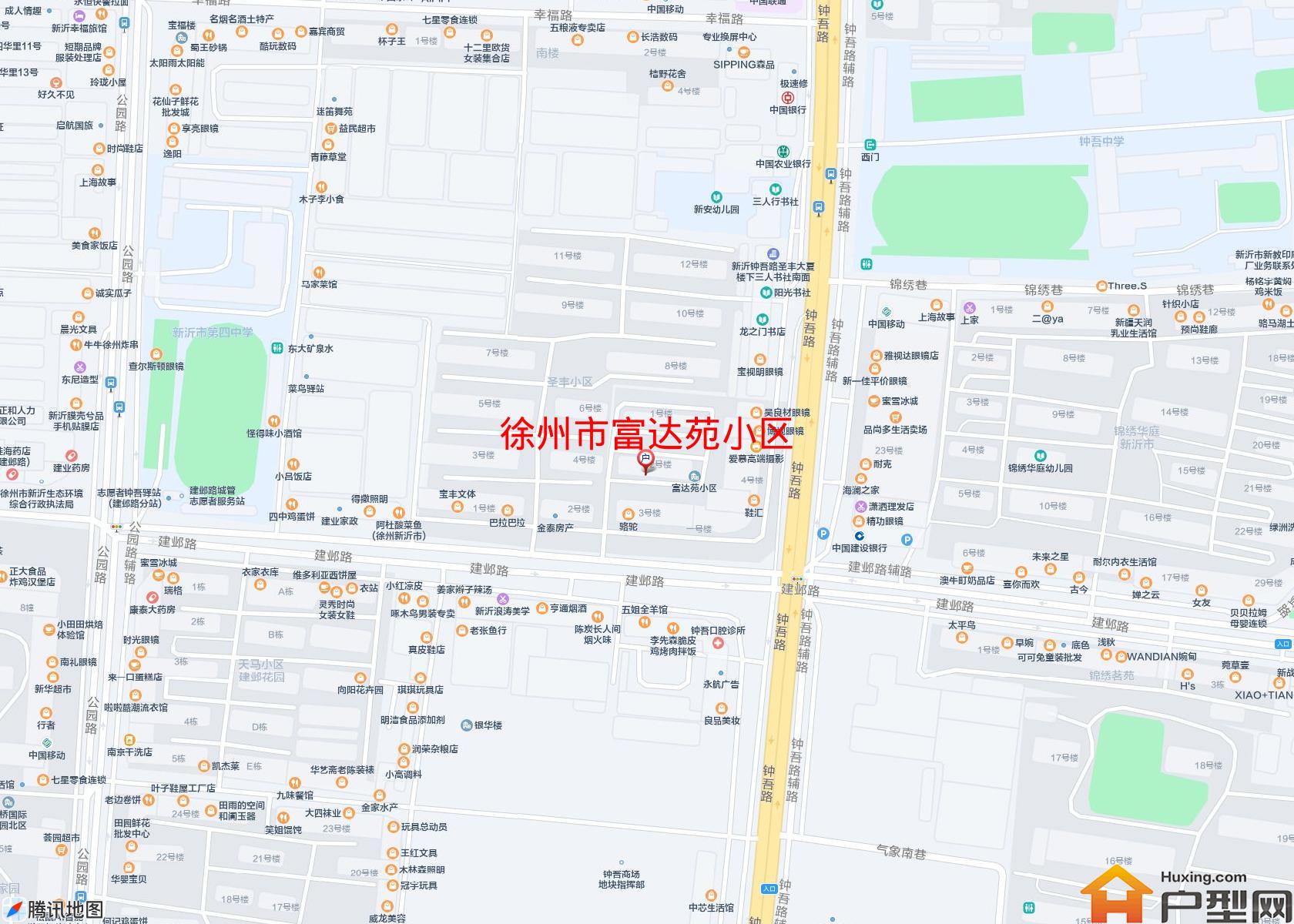 富达苑小区小区 - 户型网