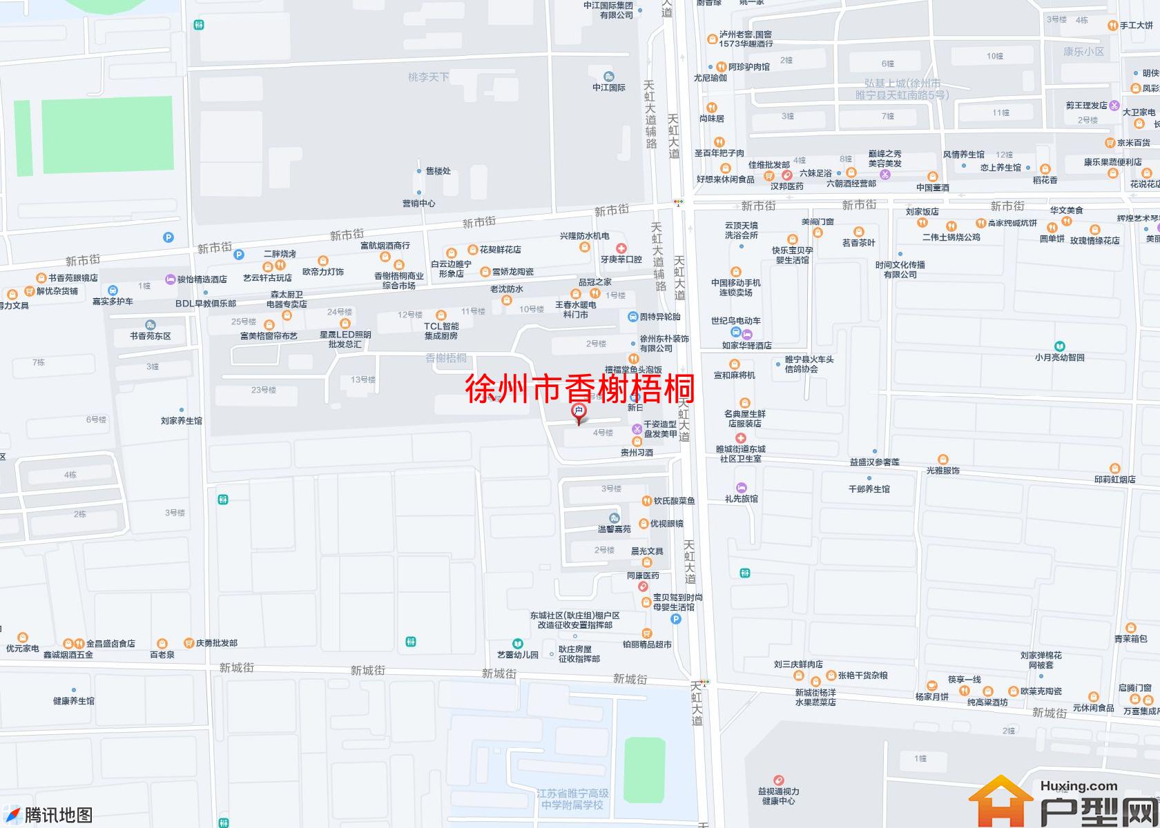 香榭梧桐小区 - 户型网