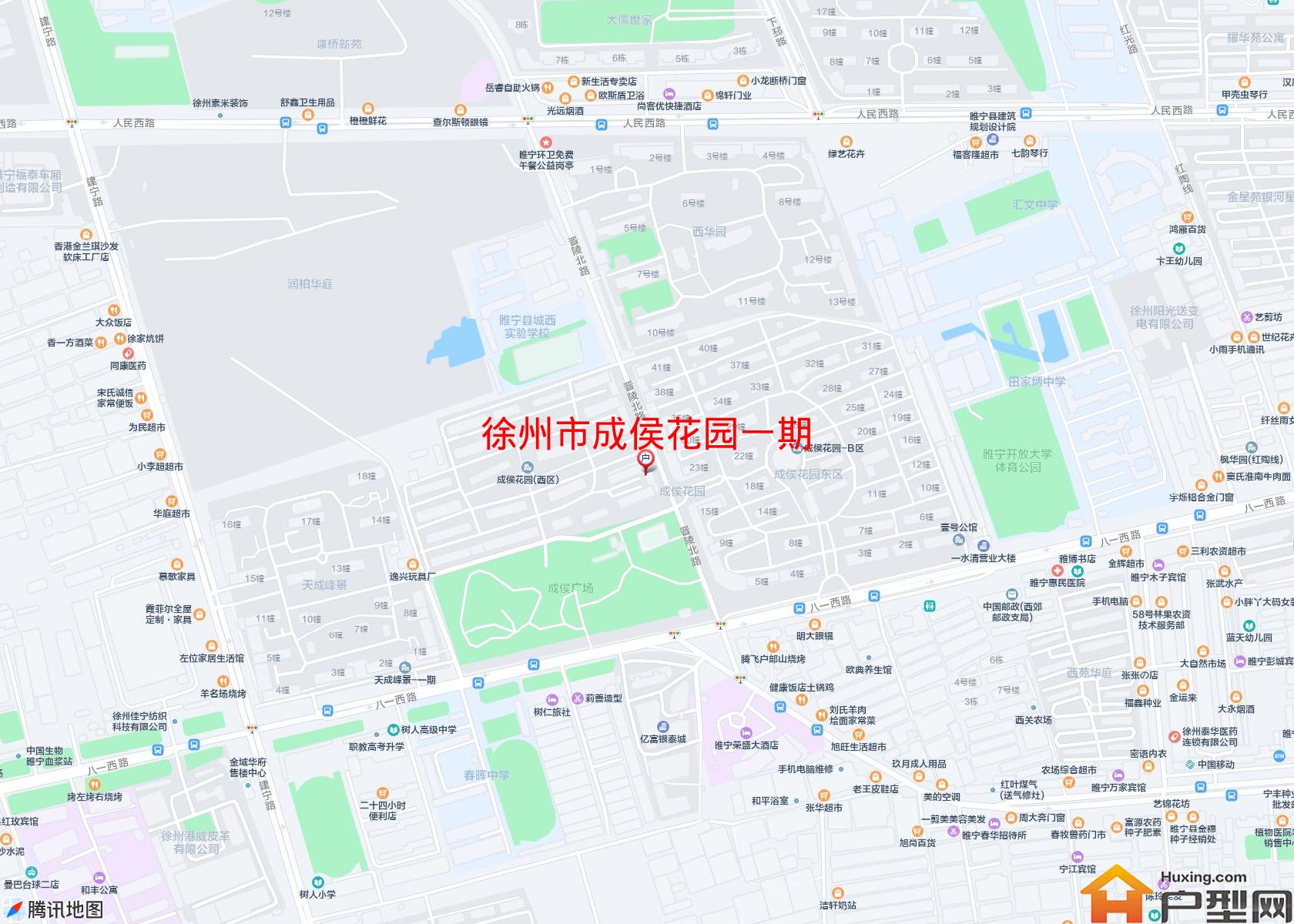 成侯花园一期小区 - 户型网