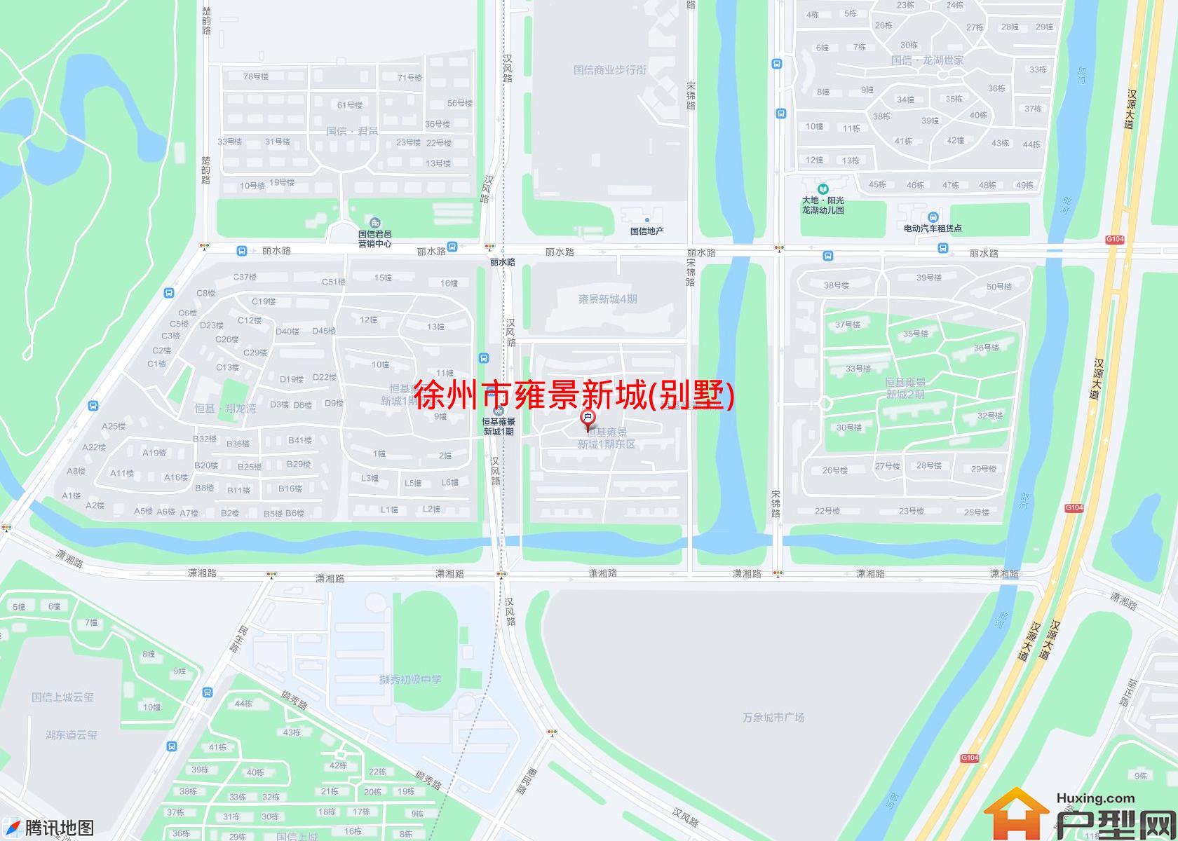 雍景新城(别墅)小区 - 户型网