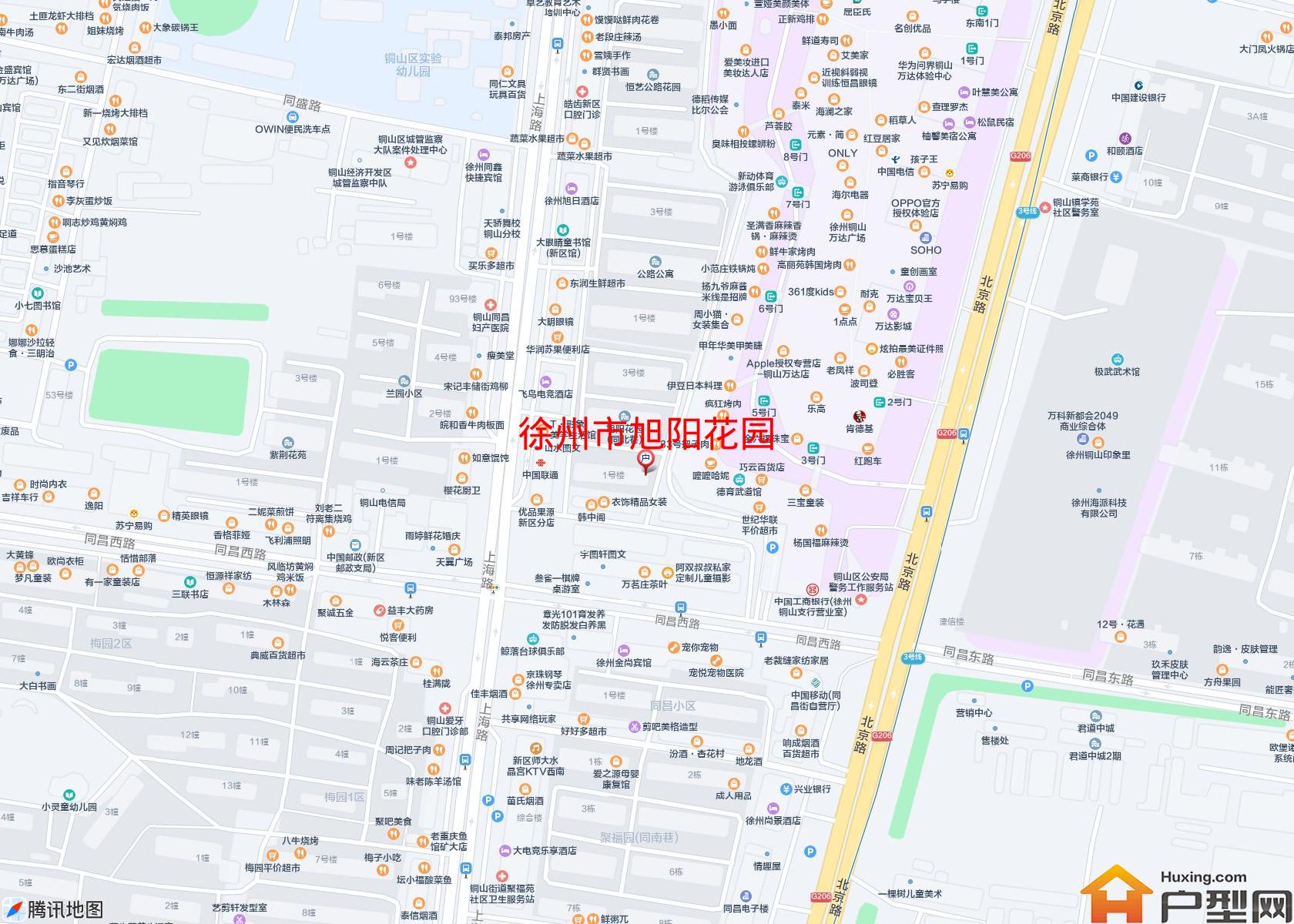 旭阳花园小区 - 户型网