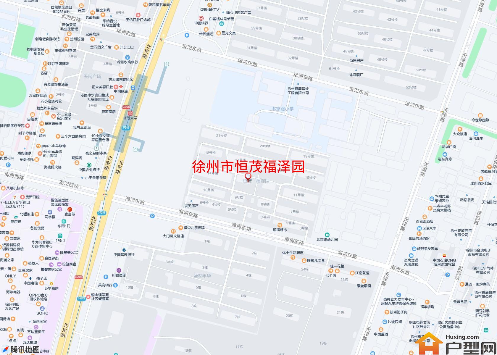 恒茂福泽园小区 - 户型网