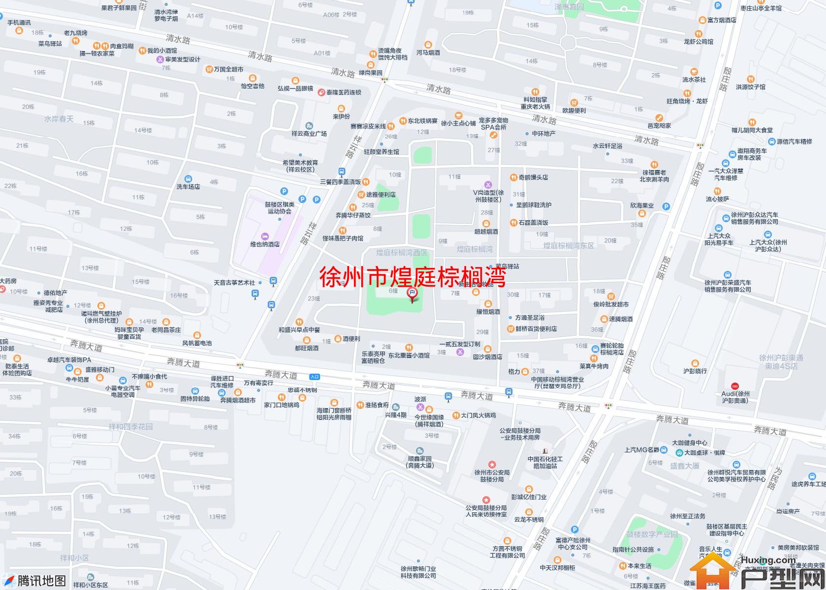 煌庭棕榈湾小区 - 户型网