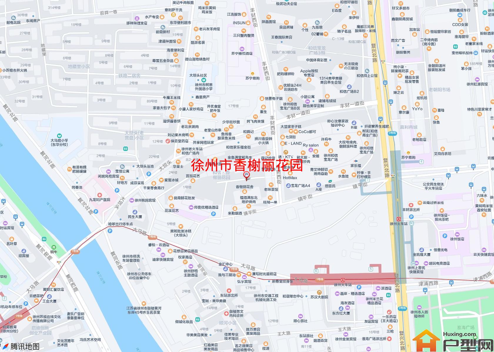 香榭丽花园小区 - 户型网