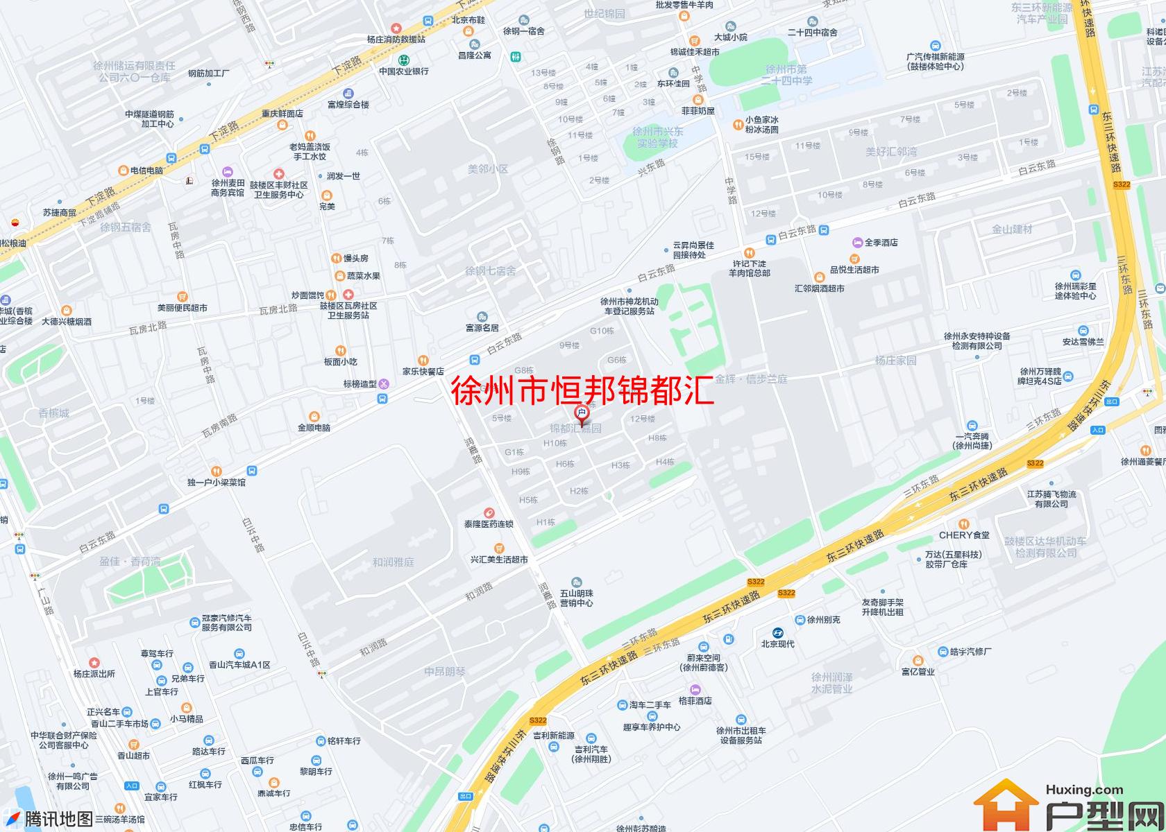 恒邦锦都汇小区 - 户型网