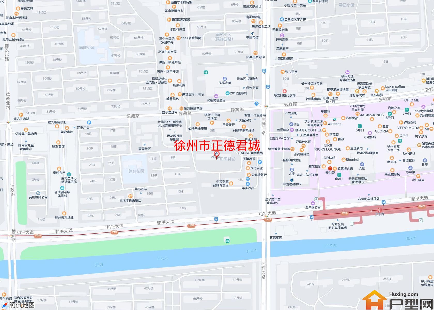 正德君城小区 - 户型网 正德君城小区 - 户型网