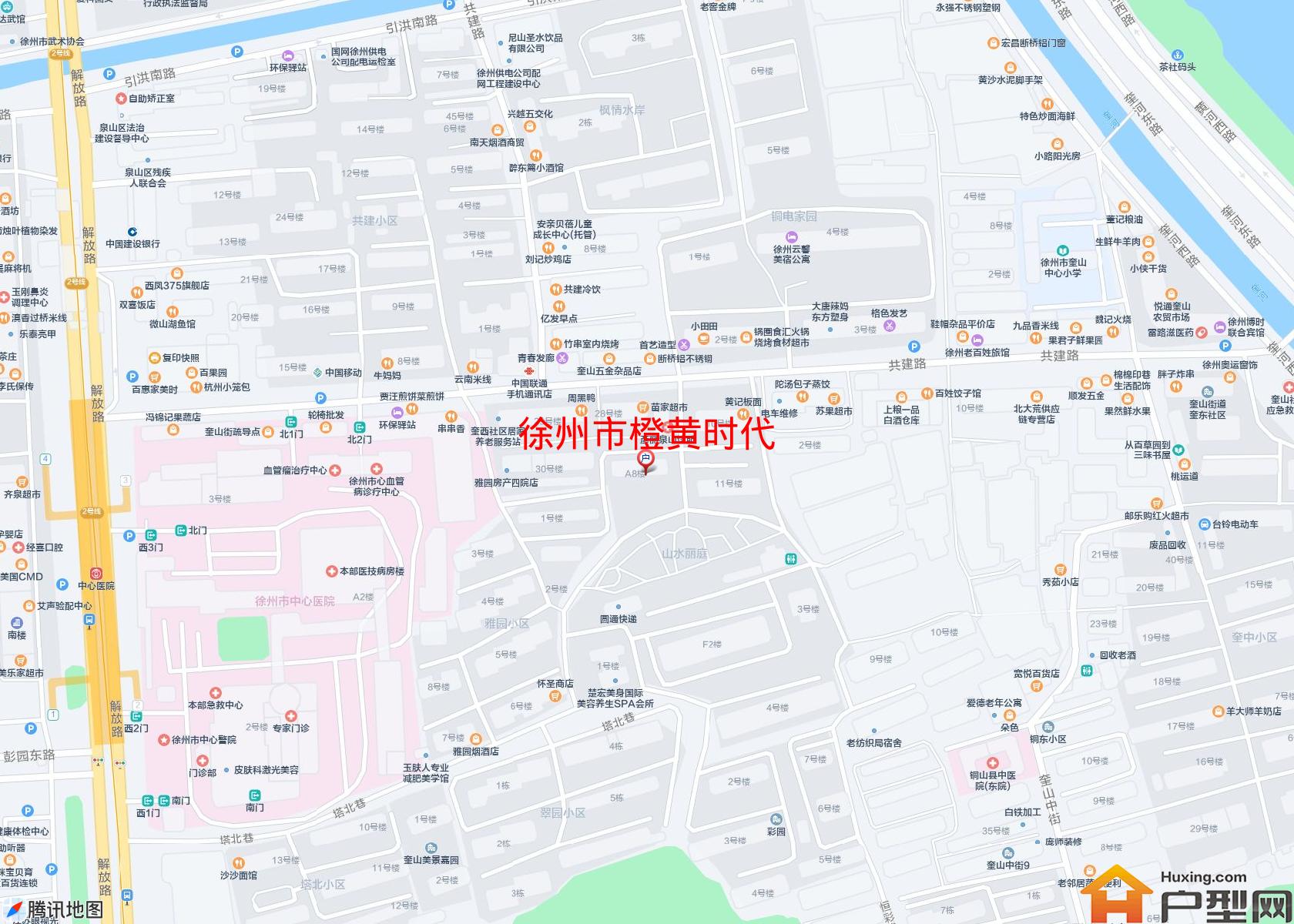 橙黄时代小区 - 户型网