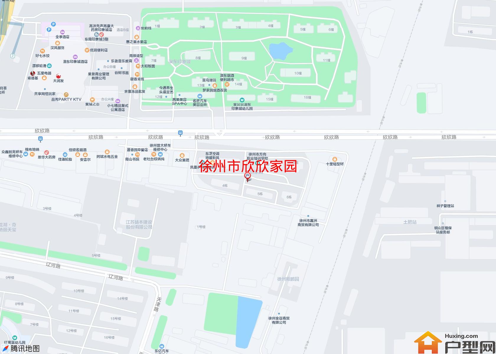 欣欣家园小区 - 户型网
