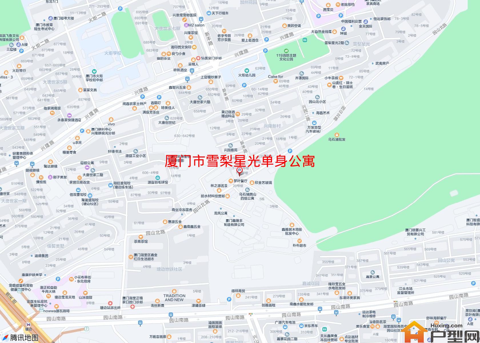 雪梨星光单身公寓小区 - 户型网