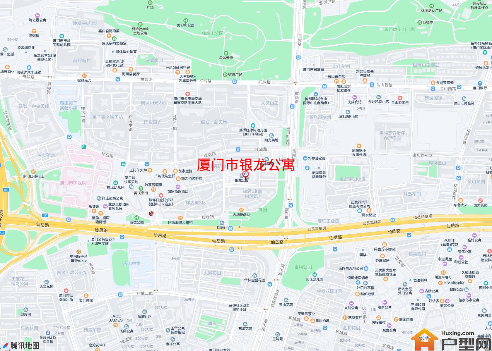 银龙公寓小区 - 户型网