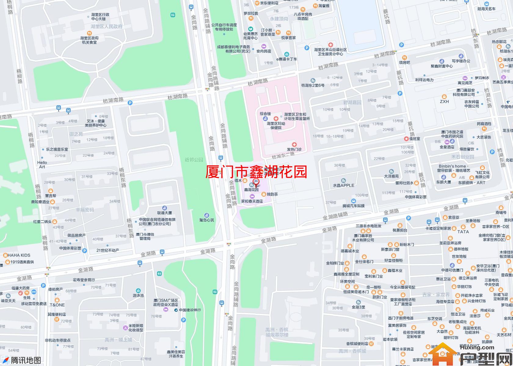 鑫湖花园小区 - 户型网