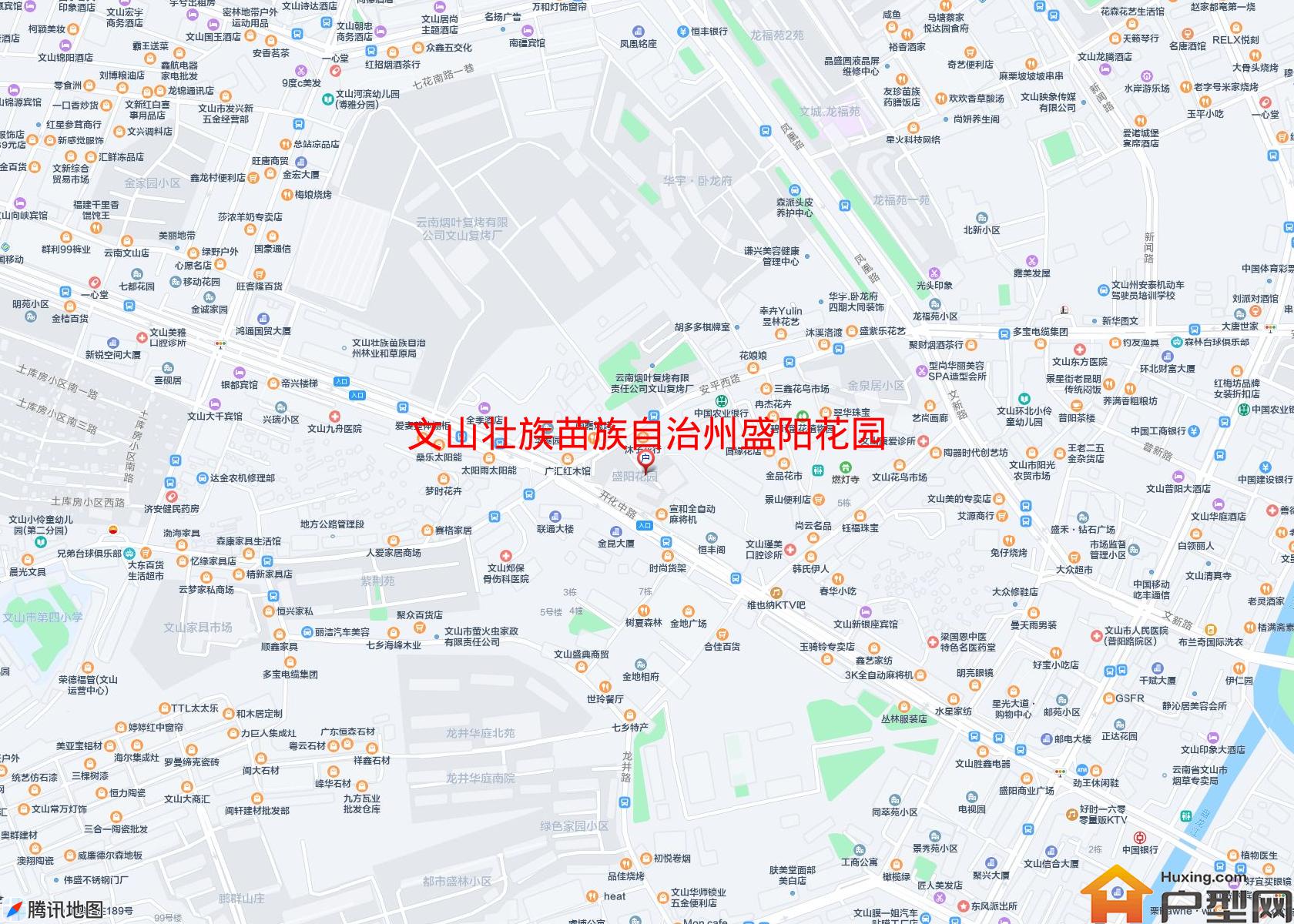 盛阳花园小区 - 户型网
