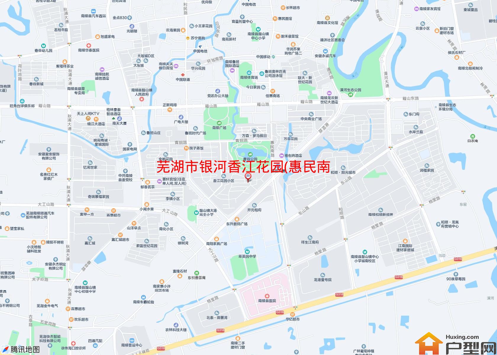 银河香江花园(惠民南路)小区 - 户型网
