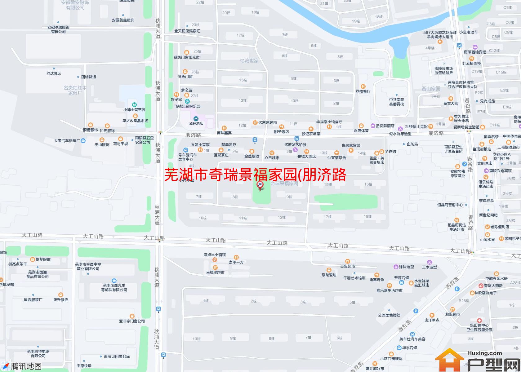 奇瑞景福家园(朋济路)小区 - 户型网