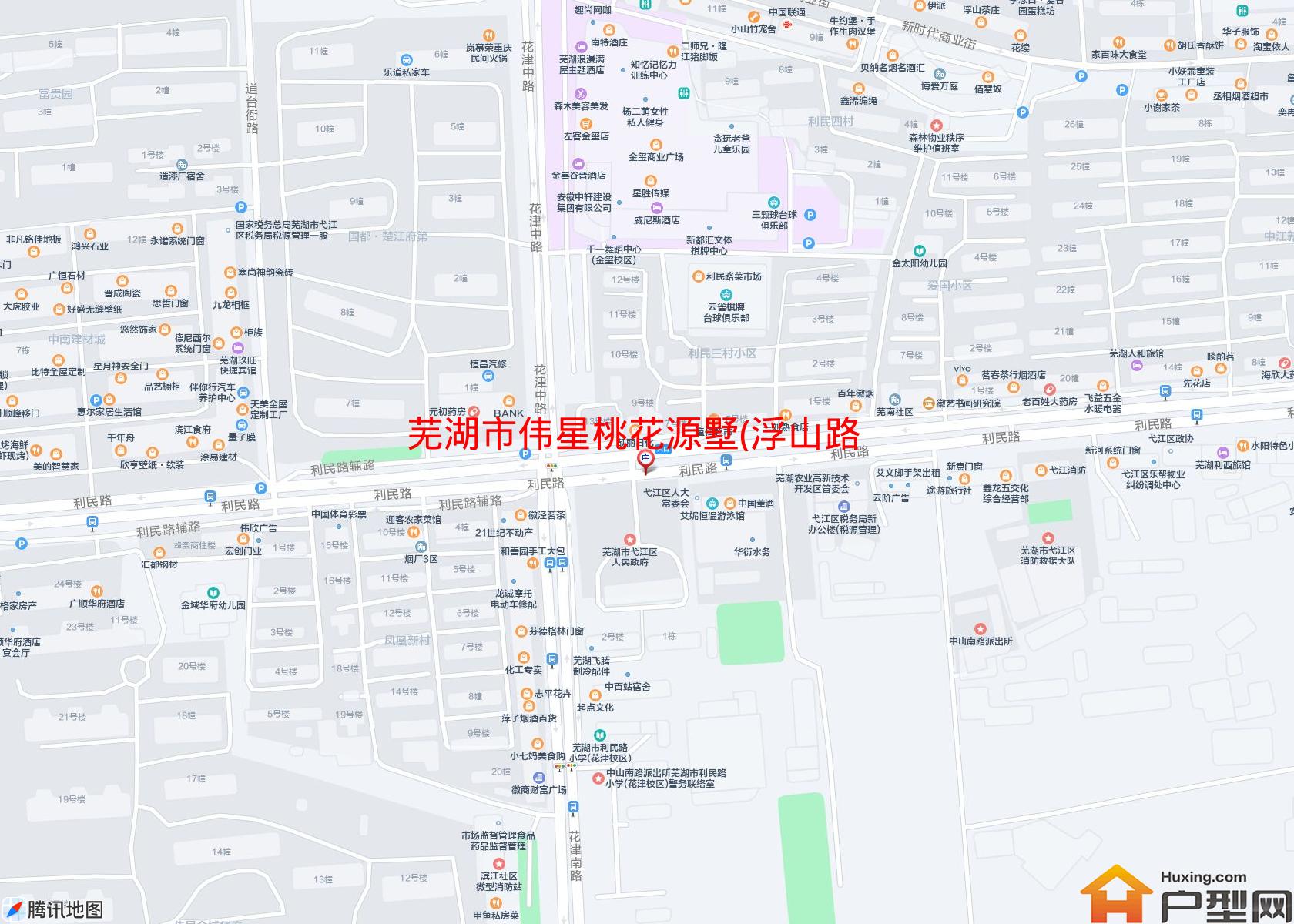 伟星桃花源墅(浮山路)小区 - 户型网