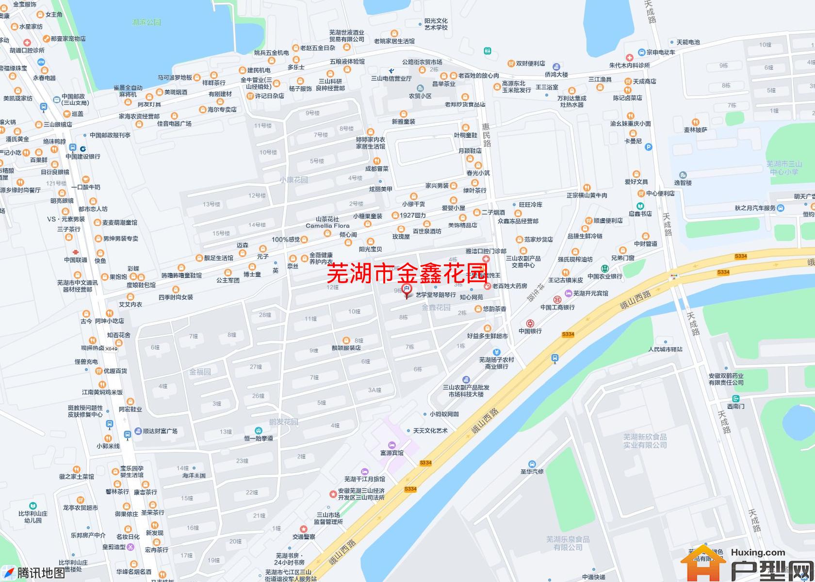 金鑫花园小区 - 户型网