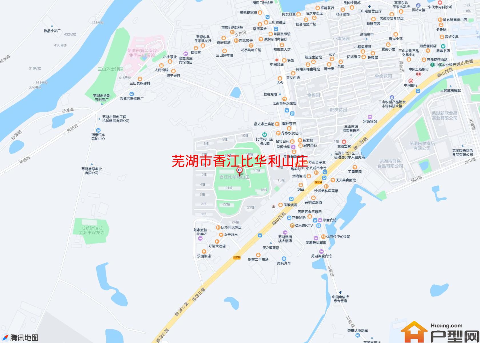香江比华利山庄小区 - 户型网