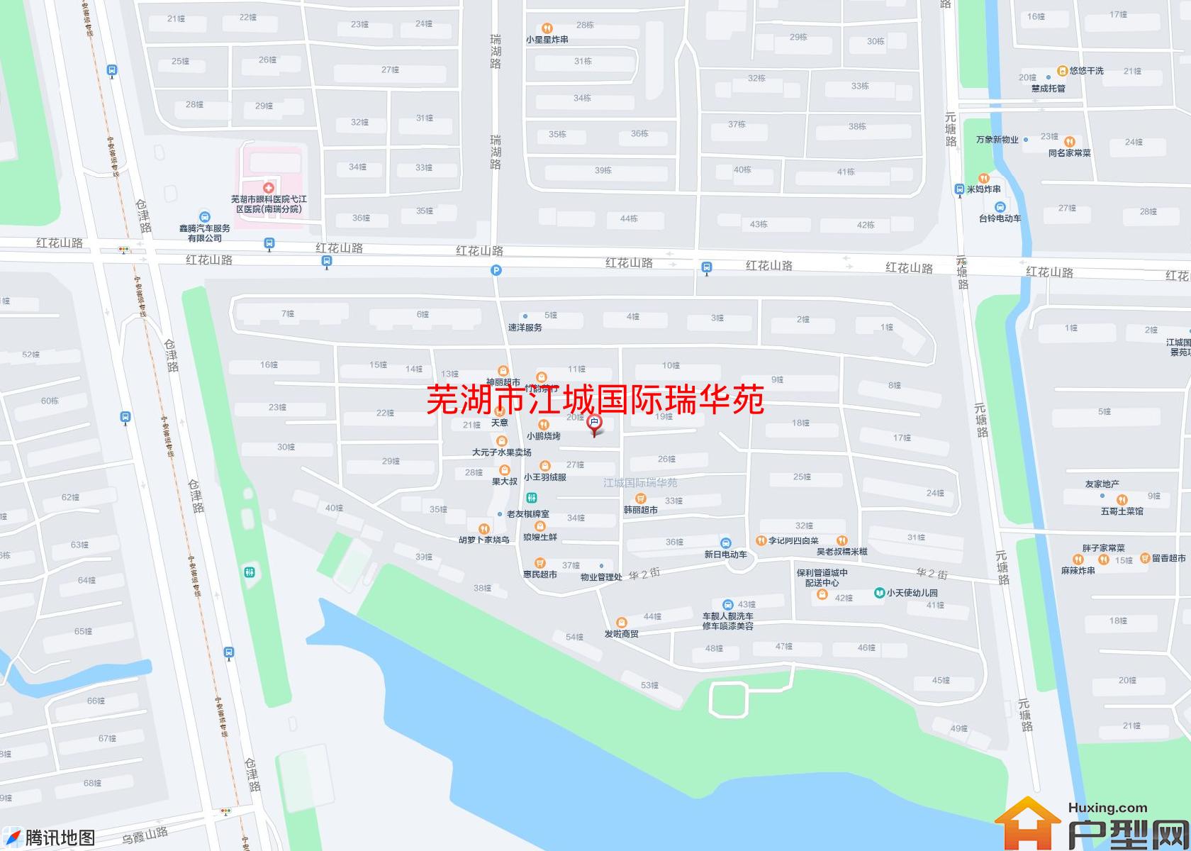 江城国际瑞华苑小区 - 户型网