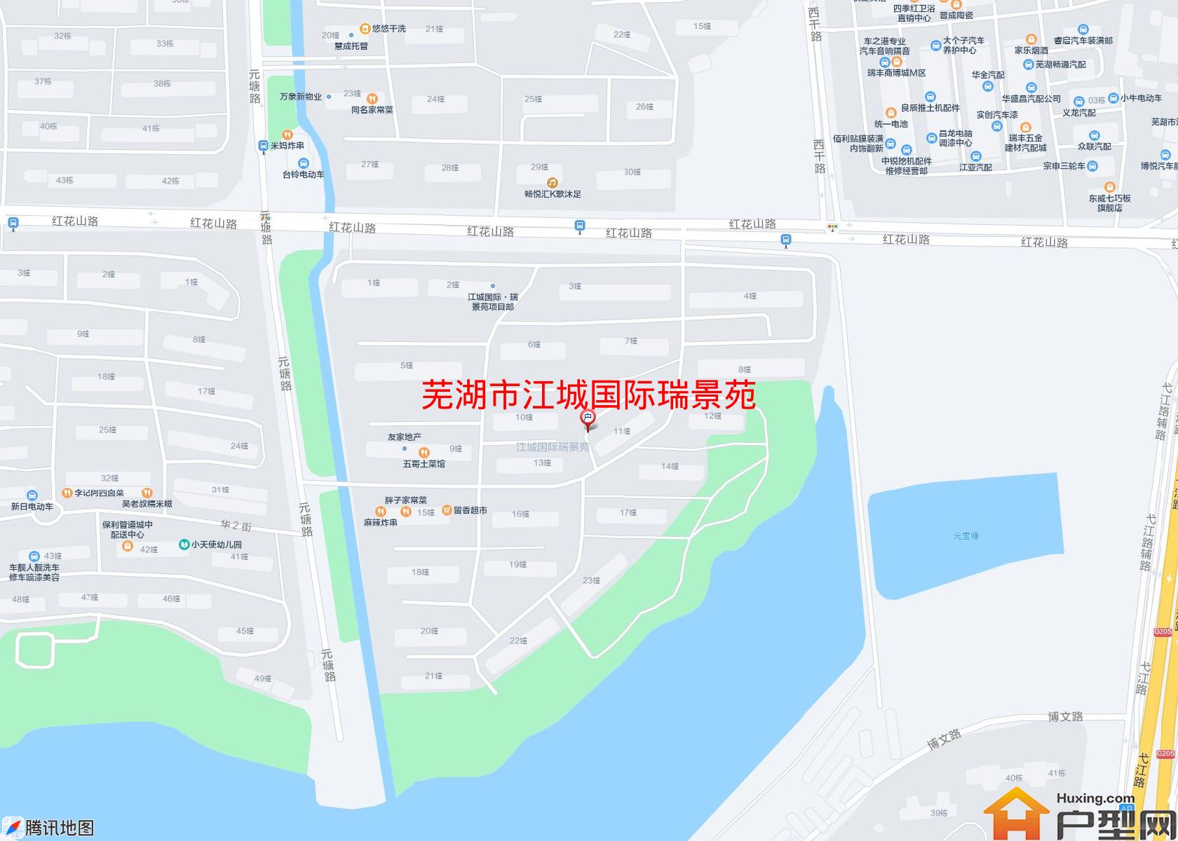 江城国际瑞景苑小区 - 户型网
