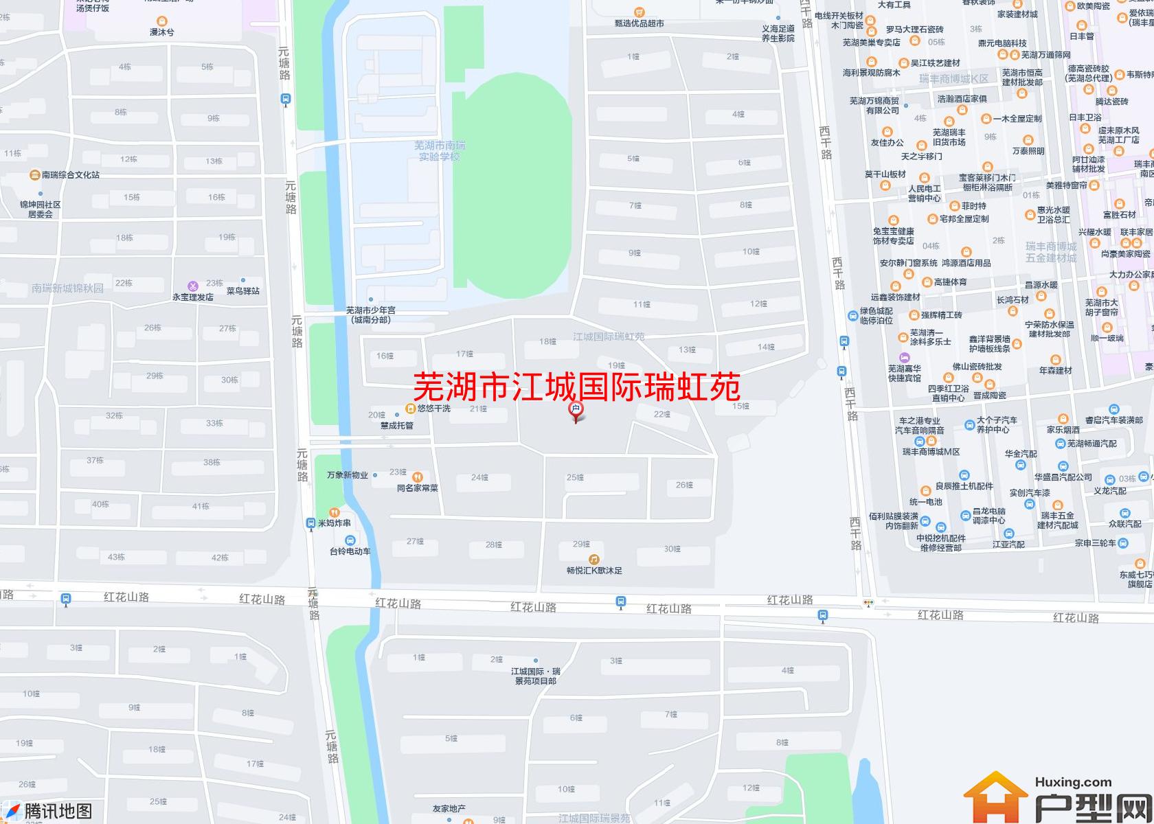 江城国际瑞虹苑小区 - 户型网