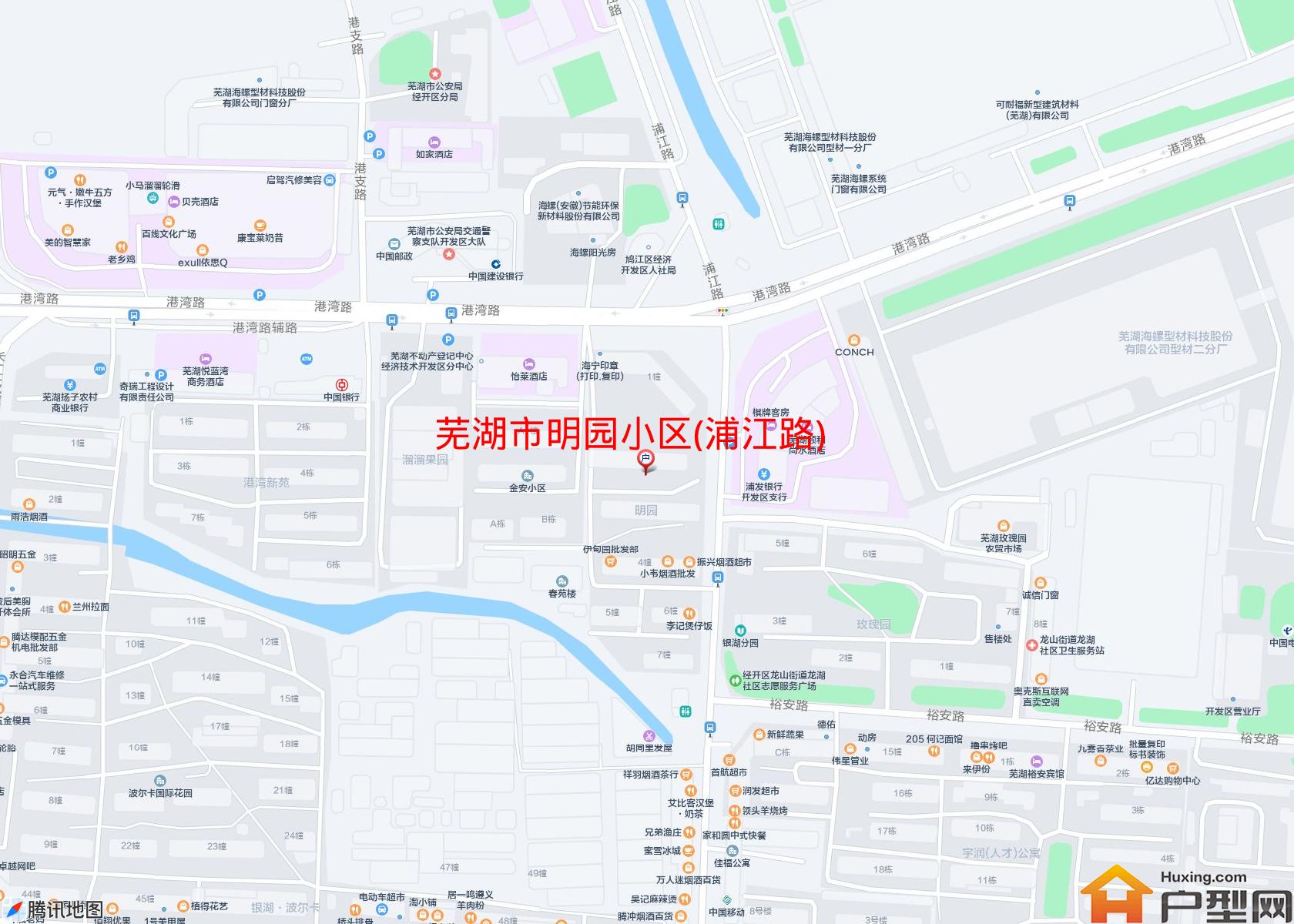 明园小区(浦江路)小区 - 户型网
