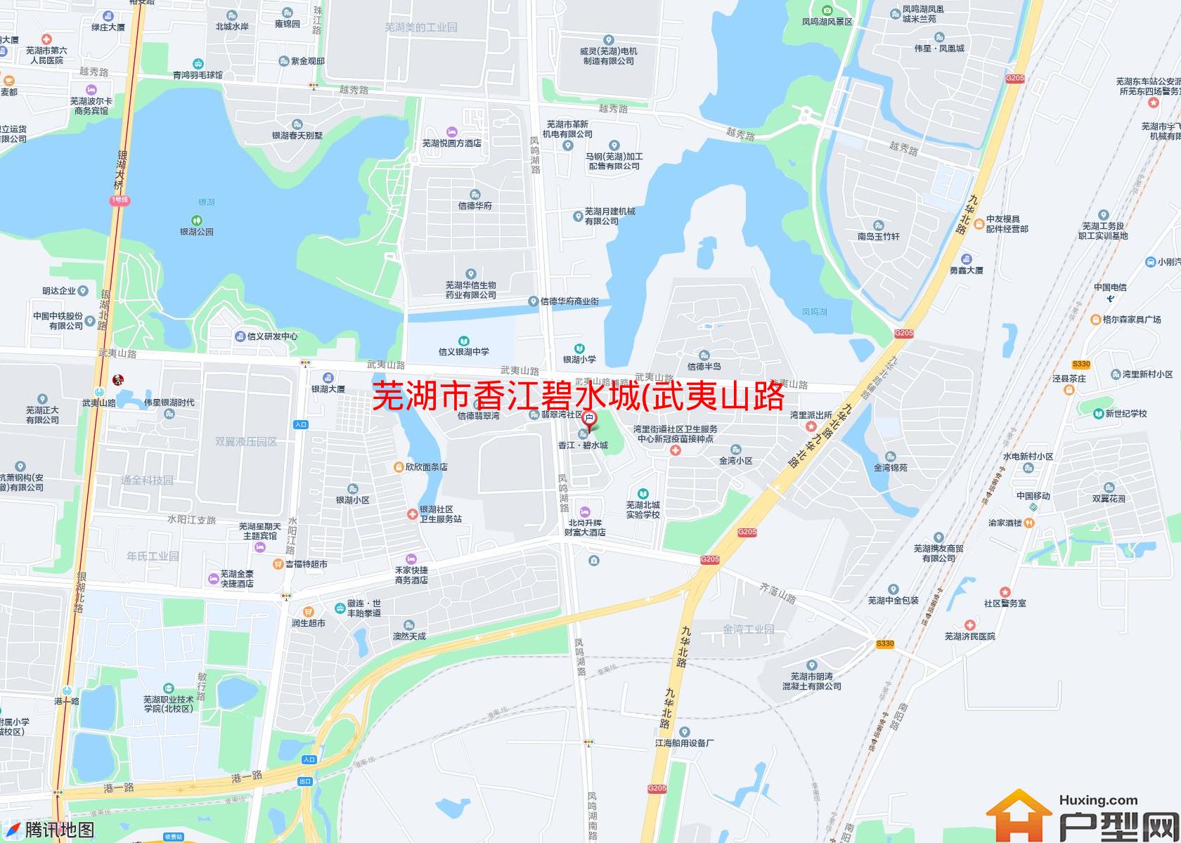 香江碧水城(武夷山路)小区 - 户型网