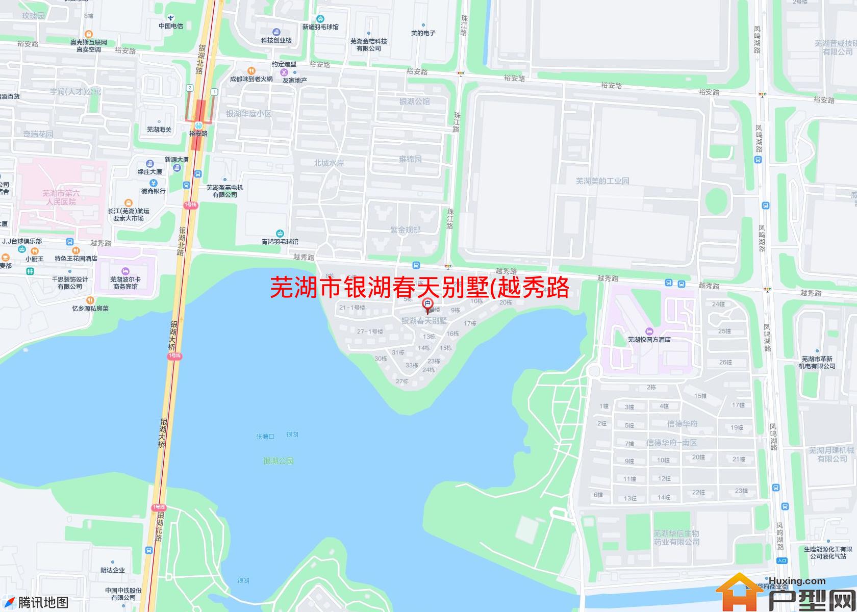 银湖春天别墅(越秀路7号)小区 - 户型网