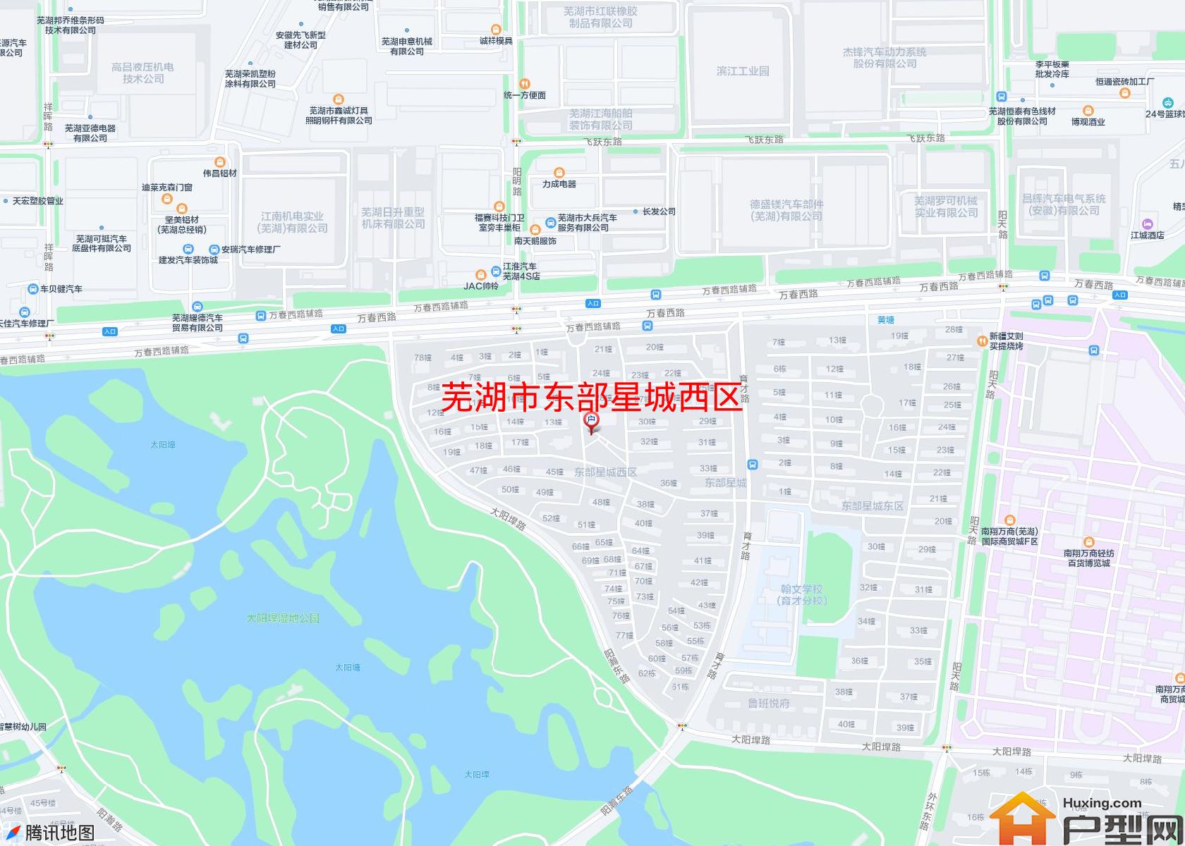 东部星城西区小区 - 户型网