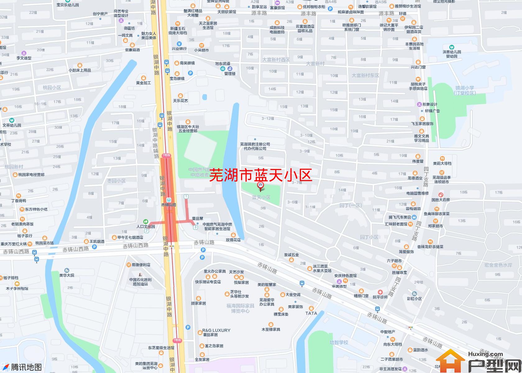 蓝天小区小区 - 户型网