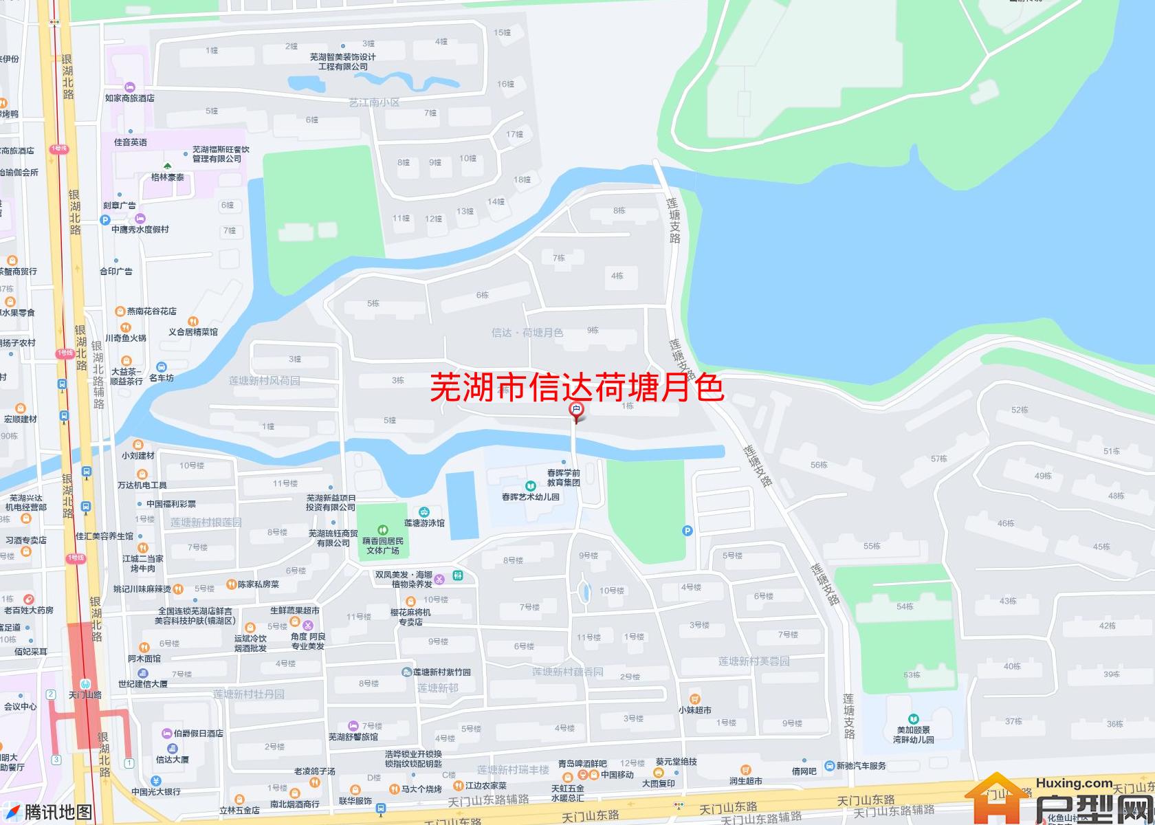 信达荷塘月色小区 - 户型网