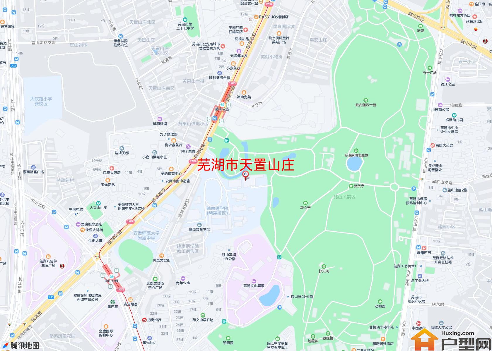天置山庄小区 - 户型网