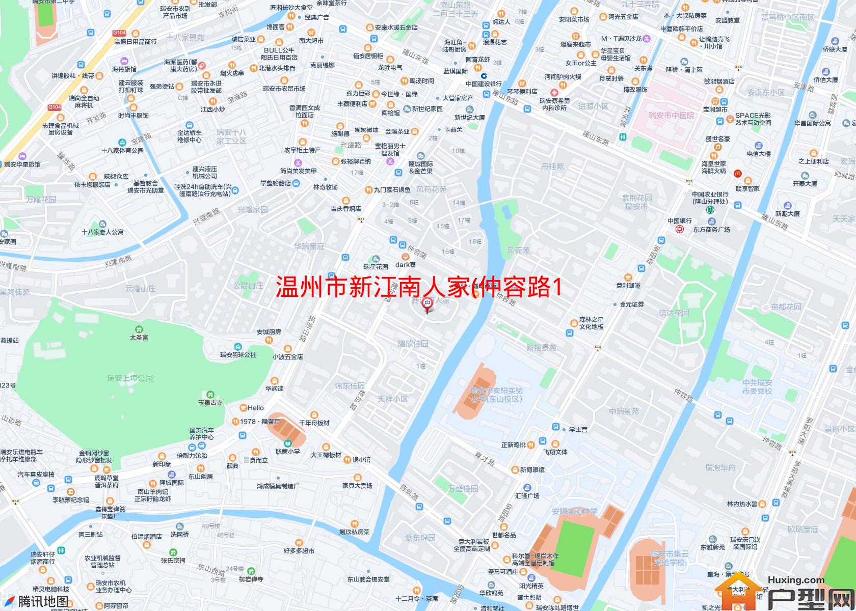 新江南人家(仲容路162号)小区 - 户型网