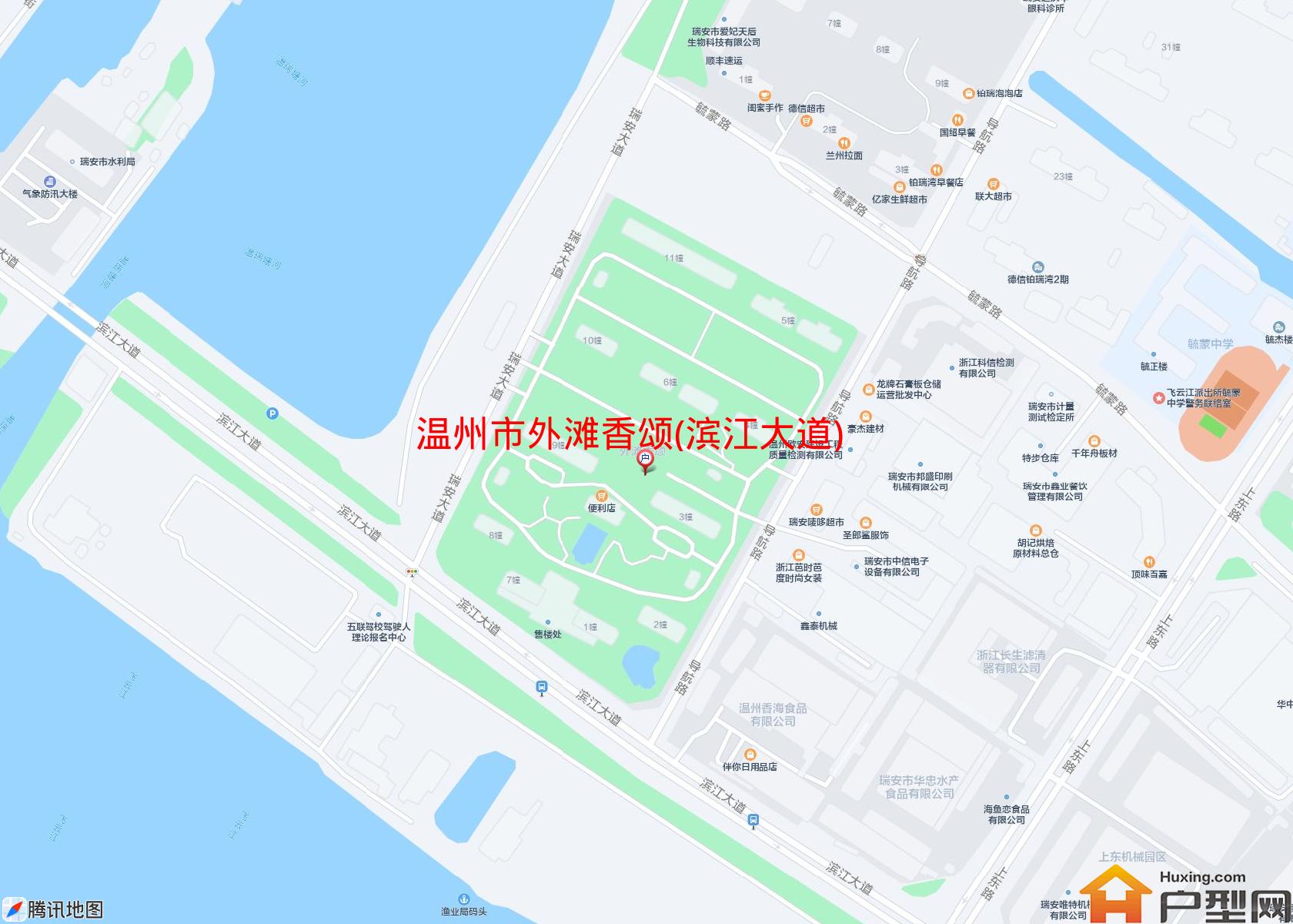 外滩香颂(滨江大道)小区 - 户型网