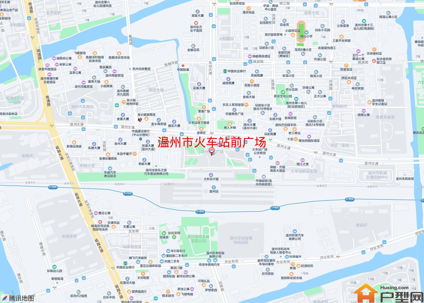 火车站前广场小区 - 户型网