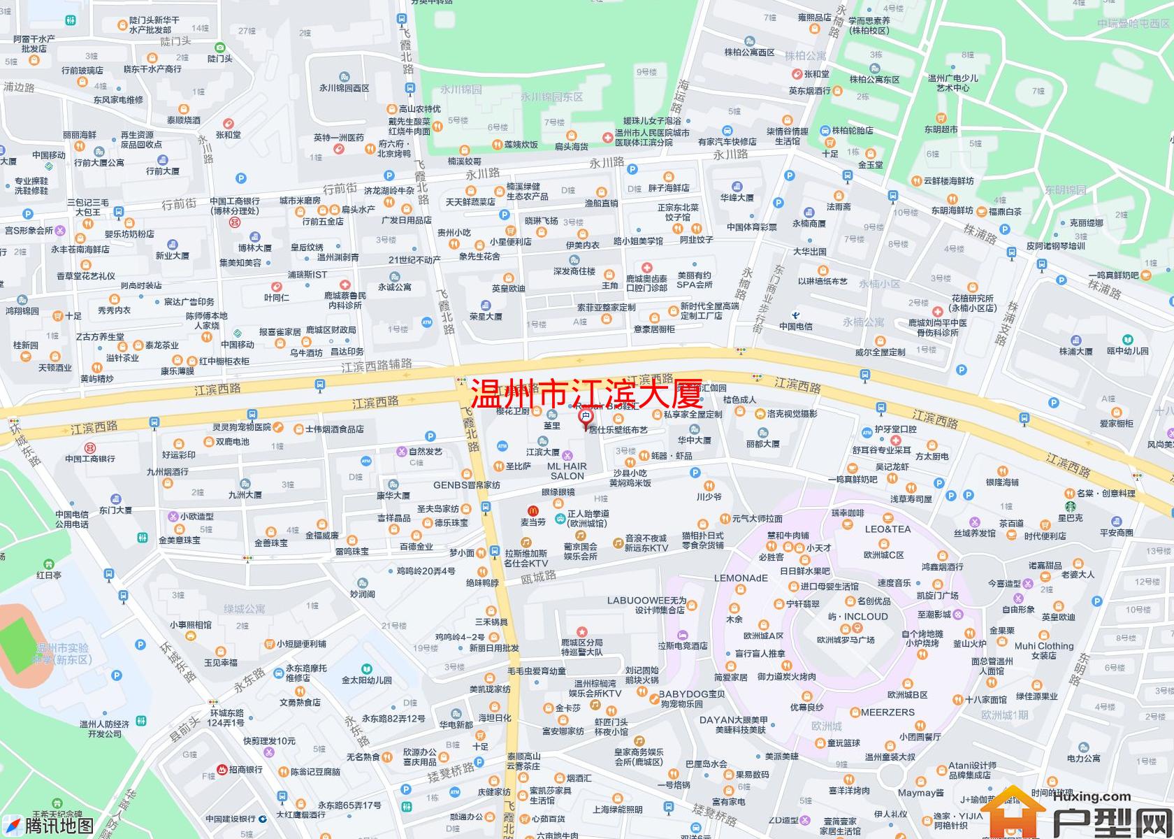 江滨大厦小区 - 户型网