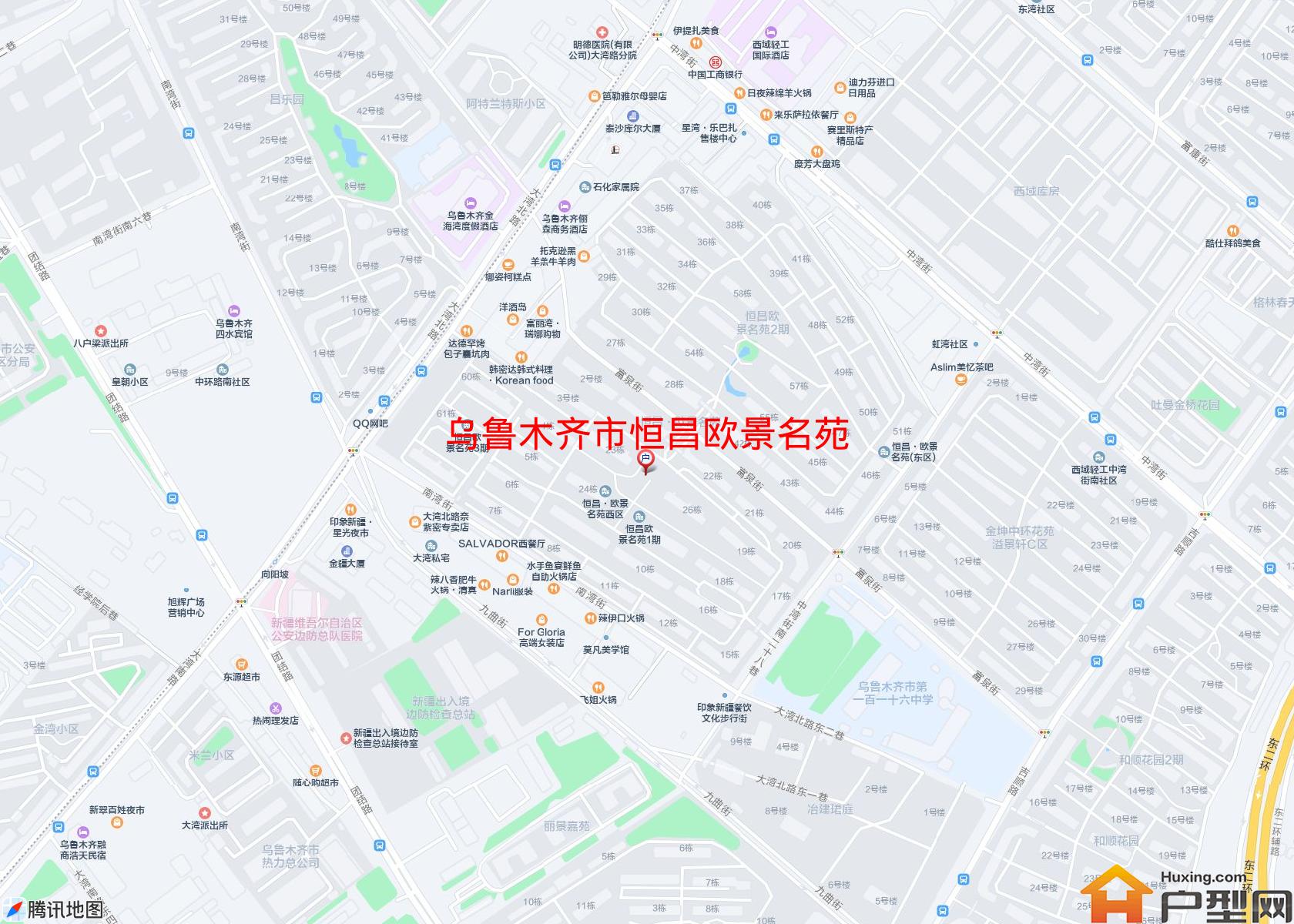 恒昌欧景名苑小区 - 户型网