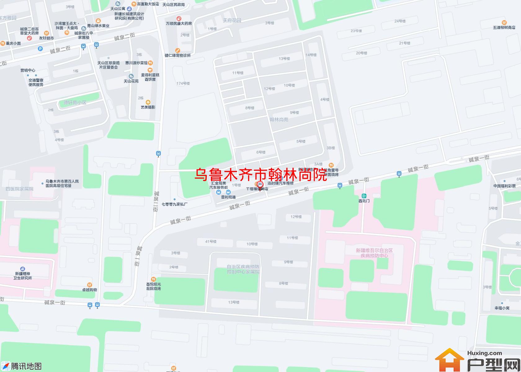翰林尚院小区 - 户型网