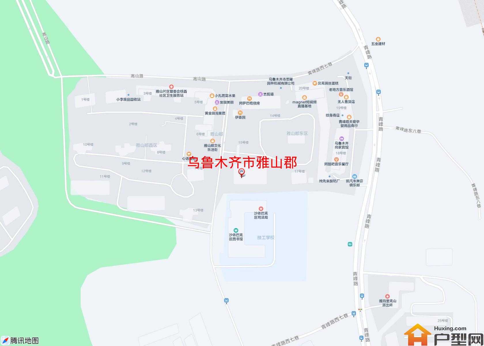 雅山郡小区 - 户型网