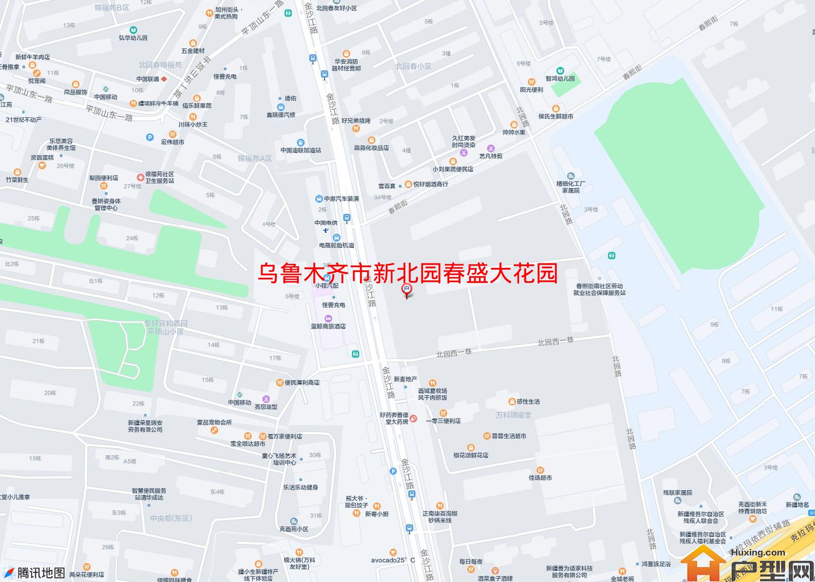 新北园春盛大花园小区 - 户型网