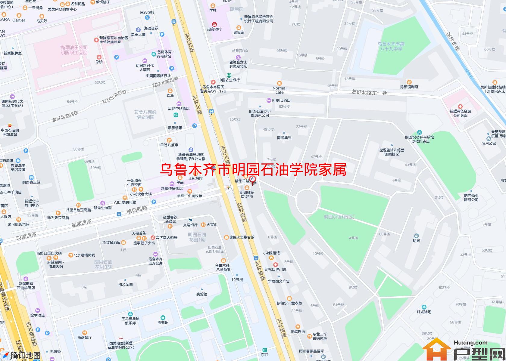 明园石油学院家属院小区 - 户型网
