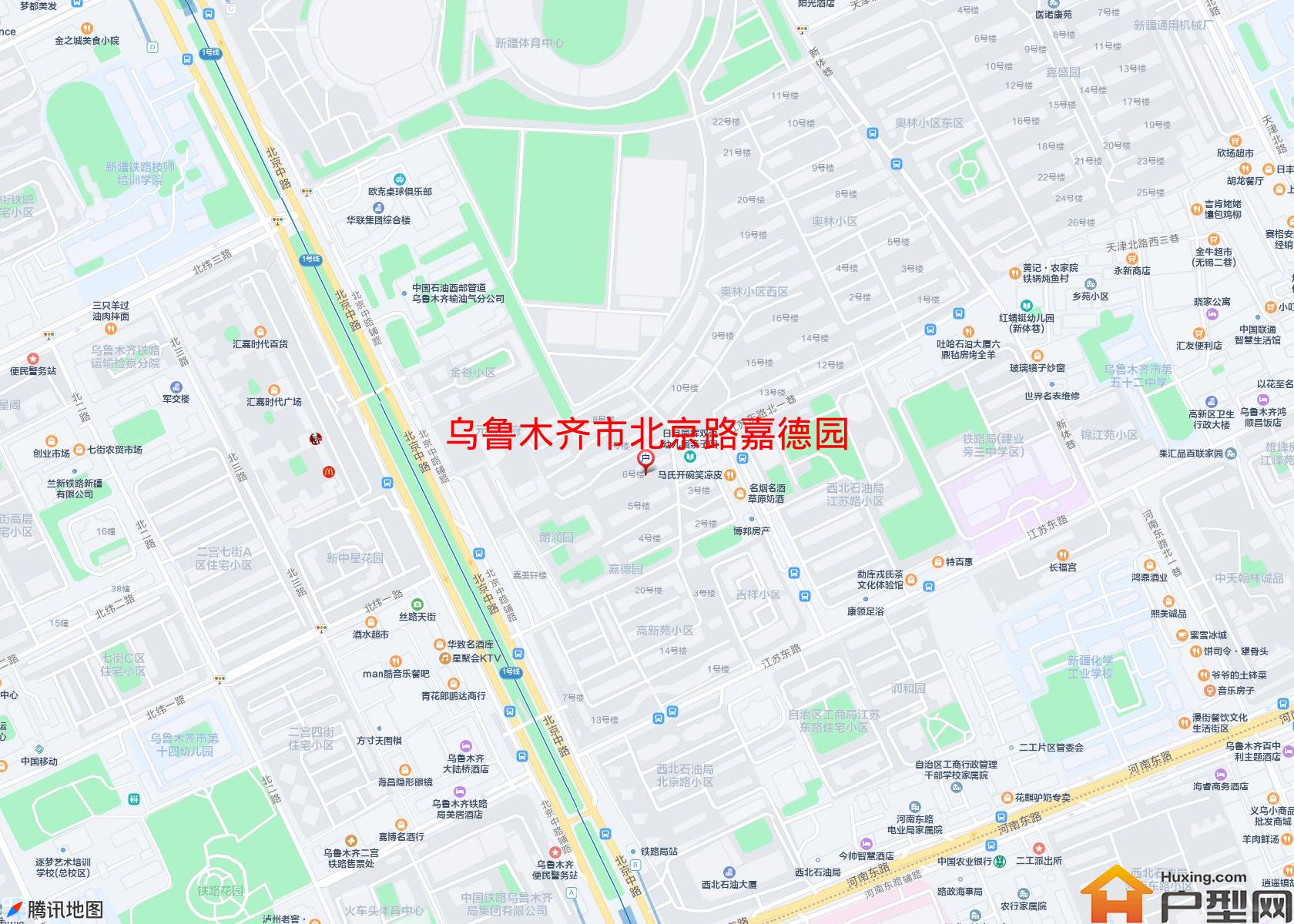 北京路嘉德园小区 - 户型网