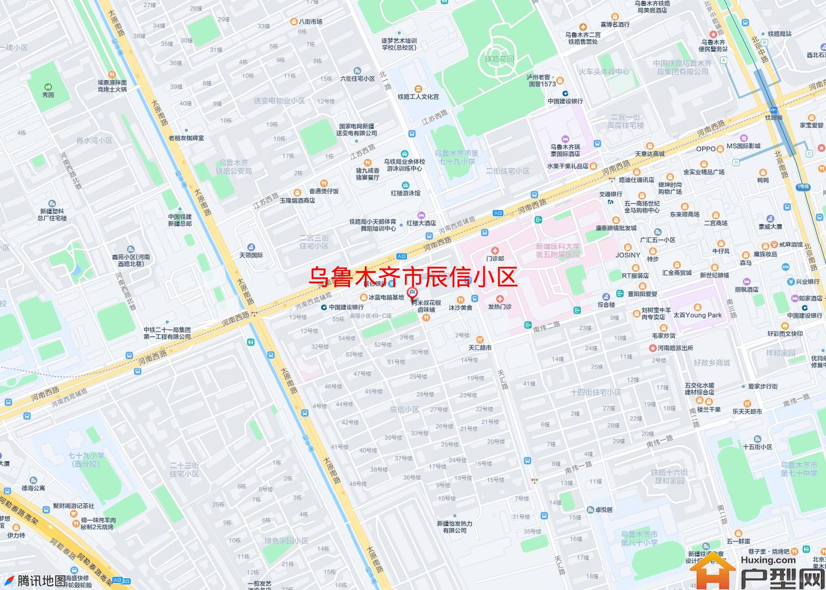 辰信小区小区 - 户型网